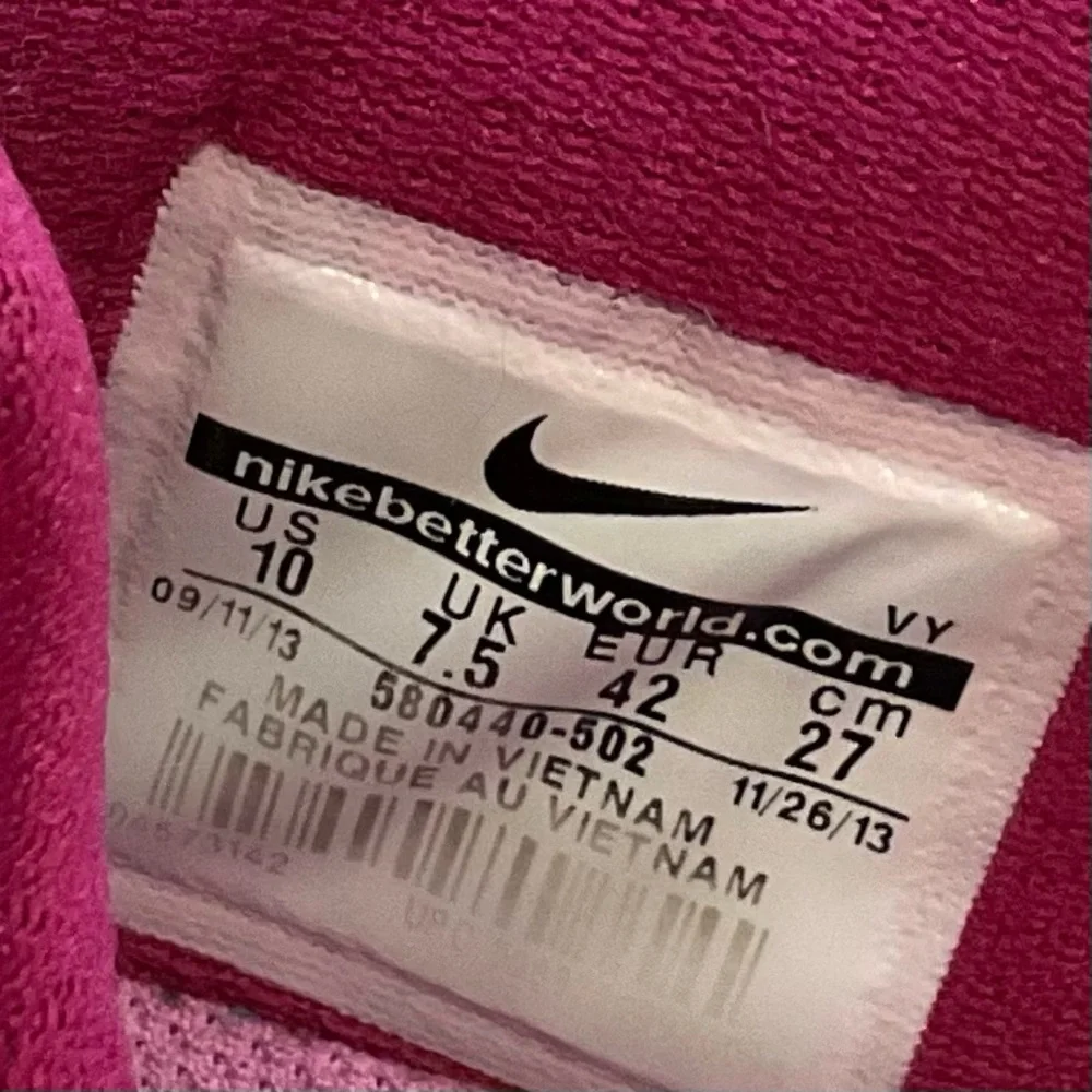 NIKE Pink Athleisure Sneakers 10
